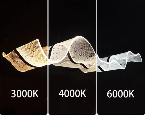 Lámpara de cristal de 60W de diseño moderno para lujo de la sala de comedor Iluminación decorativa
