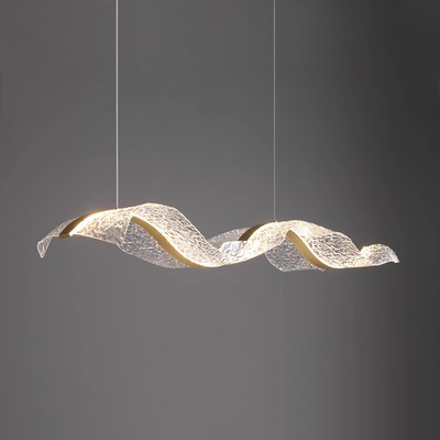 Lámpara de cristal de 60W de diseño moderno para lujo de la sala de comedor Iluminación decorativa