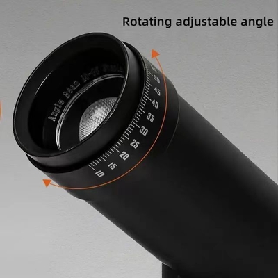 COB LED Focus Light Track Light con carcasa de aluminio integrada y lente antirreflejo