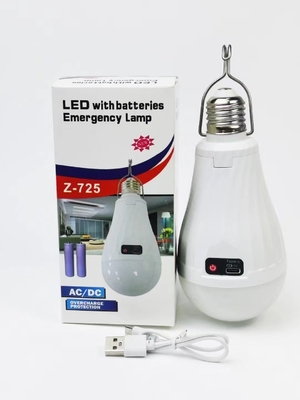 AC/DC 15W USB para interiores E27/B22 bombilla de emergencia de LED recargable perfecta para interiores