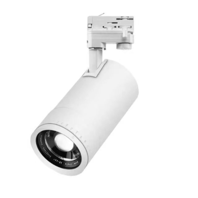10-60 grados lente zoomable pista de luz para estilo de diseño moderno museo de exposición hotel