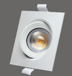 Diseño moderno 3W 7W 9W LED Mini Super Slim Downlight con controlador incorporado y sin atenuador