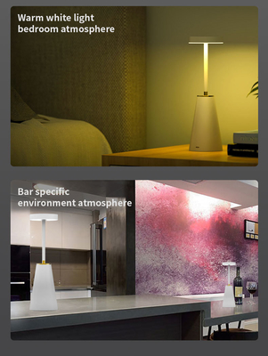 Lámpara de mesa de iluminación decorativa LED de oscurecimiento sin escalones CCT para diseño DIY en el dormitorio