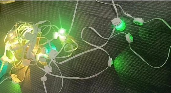 Decoración de interiores y exteriores de LED con luz colgante de cuerda con cambio de color 100M de longitud