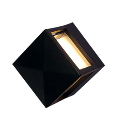 Lámpara de jardín LED de pared redonda y cuadrada IP65 exterior 10W 15W para iluminación de ahorro de energía