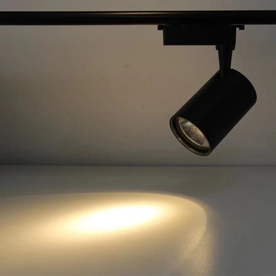 10W 4 Fase de alambre ajustable COB Spot Mini Rail LED Track Light con diseño moderno