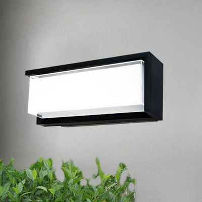 Luz de pared LED de 24W para el hogar Proyecto de pared exterior moderna montada en el exterior
