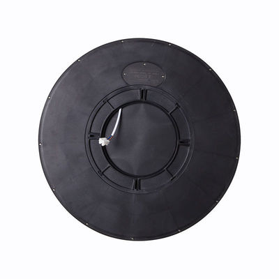 Material de base ABS luz de techo LED para el salón del hotel 24w montaje de descarga delgada apagable