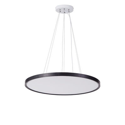 Material de base ABS luz de techo LED para el salón del hotel 24w montaje de descarga delgada apagable