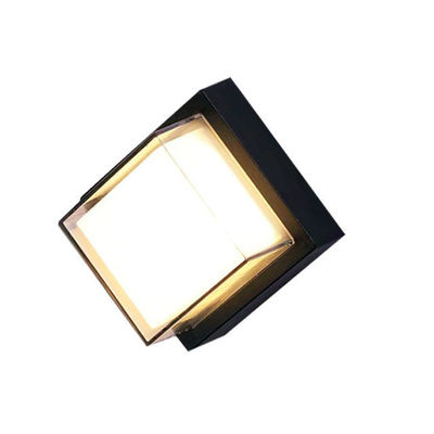 Lámpara de pared interior LED cuadrada IP65 8W/10W/15W 110/220V con temperatura de trabajo de -15-50C