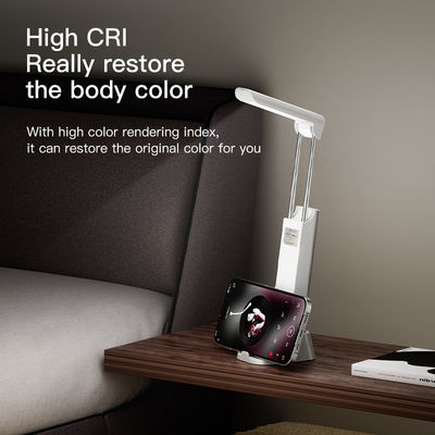 Lámpara de escritorio de iluminación multifunción 10W Tipo C Recargable Smart LED Lámpara de mesa