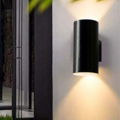 Difusor de policarbonato 9w 18w Iluminación de pared para jardín exterior
