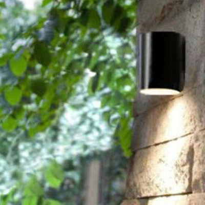 Difusor de policarbonato 9w 18w Iluminación de pared para jardín exterior