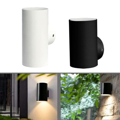 Difusor de policarbonato 9w 18w Iluminación de pared para jardín exterior