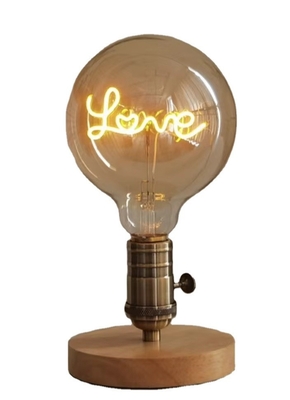 Personalización GLOBE bombilla de filamento LED de la serie G125 para iluminación decorativa Edison
