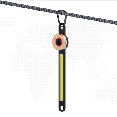 Luz de campamento multifuncional recargable con batería de iones de litio de 800 mAh para actividades al aire libre