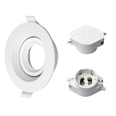 Fuente de luz LED de diseño moderno Cuadro de luz descendente con ángulo de haz ajustable y soporte GU10