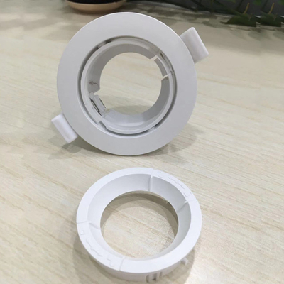 Fuente de luz LED de diseño moderno Cuadro de luz descendente con ángulo de haz ajustable y soporte GU10