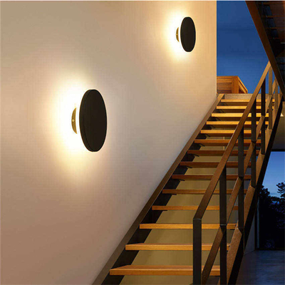 AC 85-265V Moderno panel circular LED luz de techo para escaleras e iluminación del pasillo