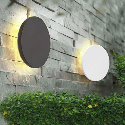 Lámpara de montaje de pared europea Nórdica Moderna Led 12w Iluminación de pared interior Jardín exterior
