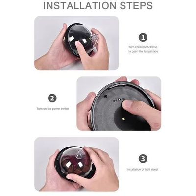 1W de alta luminosidad LED Iluminación de jardín con lámpara superior de columna y CRI Ra 70