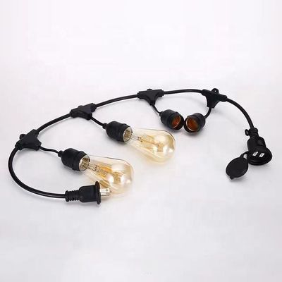 G45 T45 ST45 Lámpara ajustable de luz de cuerda para todo el festival