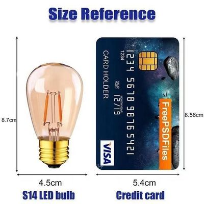 G45 T45 ST45 Lámpara ajustable de luz de cuerda para todo el festival