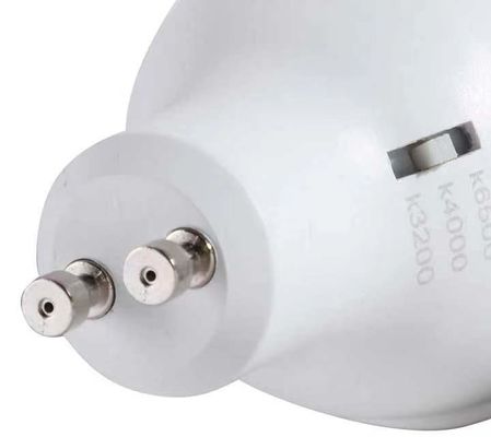 6W GU10 bombillas de foco LED con ángulo de haz de 120 grados y 30000 horas de tiempo de trabajo