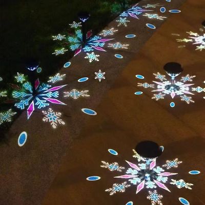 Luzes de proyección solar y lámpara de punta de columna de fundición a presión con LED de alto brillo