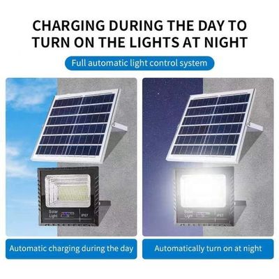 Interruptor de tiempo IP67 resistente al agua Luz solar LED de inundación con 50000 horas de vida útil