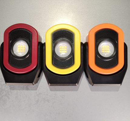 Calificación IP65 700LM COB Chips recargable de bolsillo LED de trabajo Tipo C para exteriores