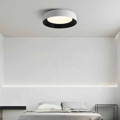 Decoración de habitaciones modernas de mediados de siglo 12in / 14in / 16in luz de techo LED con 5CCT o 1CCT DIM