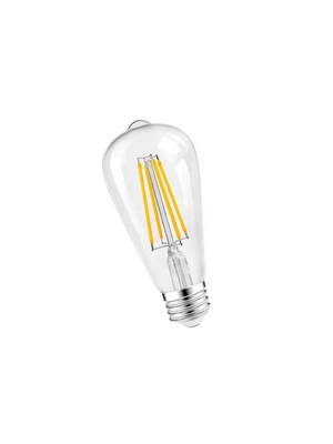 Soluciones de iluminación residencial ST64 E26 7W 800LM Bulbo de filamento LED tenue 3000K 120V/60Hz