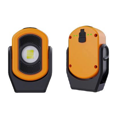 Luz de trabajo LED portátil con carga USB tipo C y base magnética fuerte