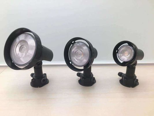 Parque de jardín luz LED de punta con lámpara de par reemplazable y 25000 horas de vida útil