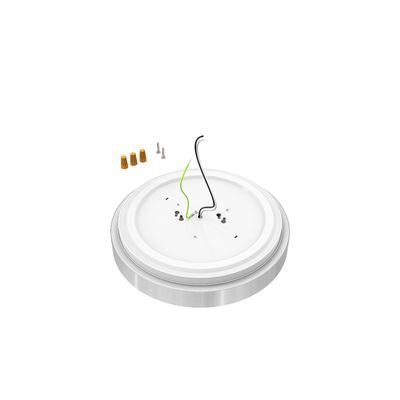 IP44 10 pulgadas 15W C1015 LED de anillo único integrado luz de techo para y personalización