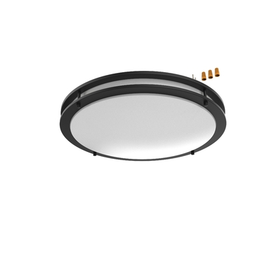 18 pulgadas 32W 5CCT LED CCT Seleccionable doble anillo de luz de techo para y 50000 horas de vida útil