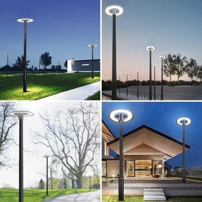 Alto brillo 50W/100W/150W LED jardín de la calle de iluminación columna de la lámpara superior para la carretera