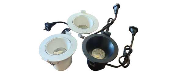 Larga vida útil 9W 0.6mm COB Embedded LED Downlight en diseño moderno para cable de 3,5 pulgadas
