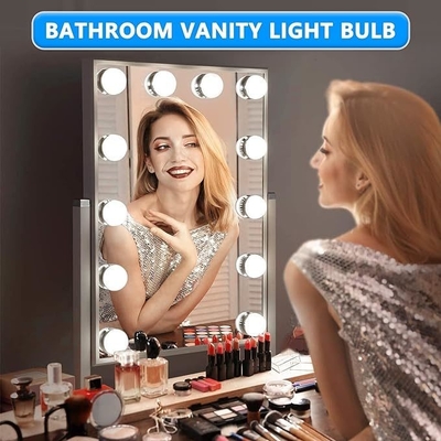 LED Baño de la vanidad bombilla de luz Globo 15W equivalente E26 Base de tornillo mediano Blanco fresco