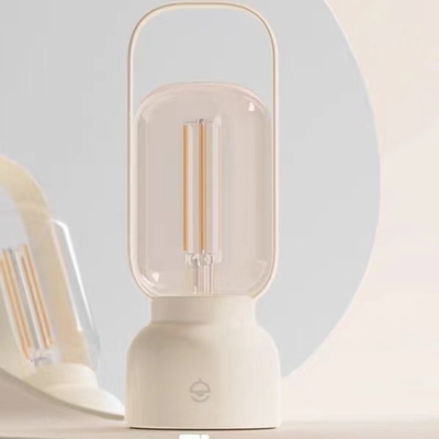 Lámpara de mesa de material PC ABS Diseño moderno para festivales de luces nocturnas y regalos artísticos