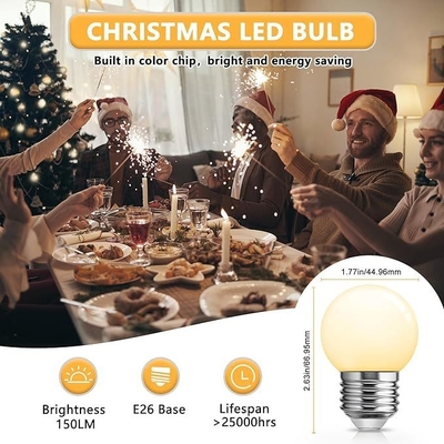 pequeña bombilla de globo de luz IW en 3000K para Halloween Navidad decoración de la fiesta de boda