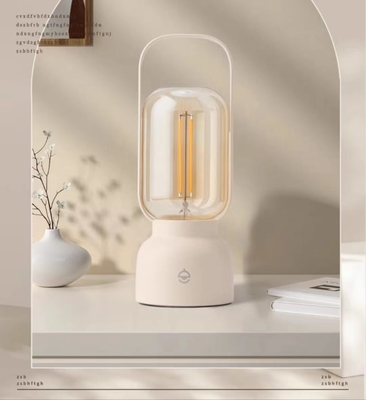 Lámpara de mesa de material PC ABS Diseño moderno para festivales de luces nocturnas y regalos artísticos