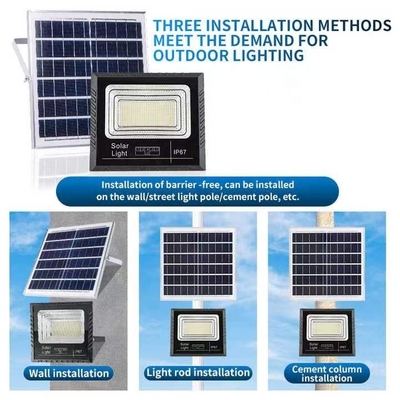 Proyector solar de alta luminosidad con función de tiempo de 3-8h e índice de reproducción de color de 90 Ra