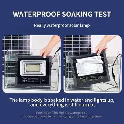 Proyector solar de alta luminosidad con función de tiempo de 3-8h e índice de reproducción de color de 90 Ra