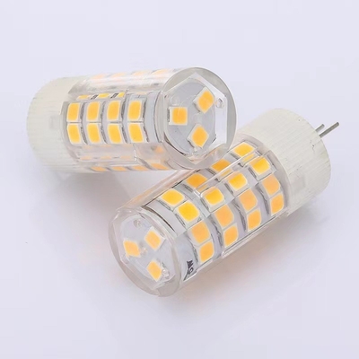 G9 bombilla LED 4W 40 Watt T4 Disminuible 2700K Blanco suave cálido 120V sin parpadeo Iluminación de lámpara de candela 450LM