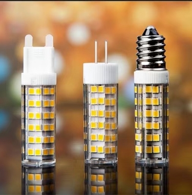 G9 bombilla LED 4W 40 Watt T4 Disminuible 2700K Blanco suave cálido 120V sin parpadeo Iluminación de lámpara de candela 450LM