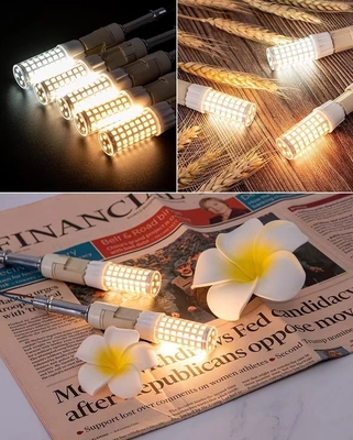 G9 bombilla LED 4W 40 Watt T4 Disminuible 2700K Blanco suave cálido 120V sin parpadeo Iluminación de lámpara de candela 450LM