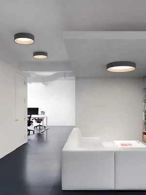 Decoración de habitaciones luz de techo LED Tamaños medios 12in / 14in / 16in para interiores modernos de mediados de siglo