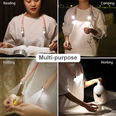 Lámpara de escritorio de carga de LED de cuello flexible Lámpara de lectura Energía 30000 horas Duración de vida Blanco